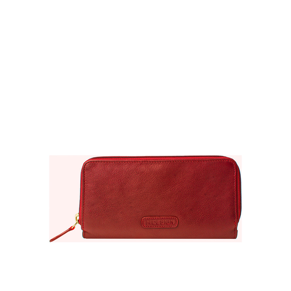 Hidesign Cerys Leather Satchel - Red