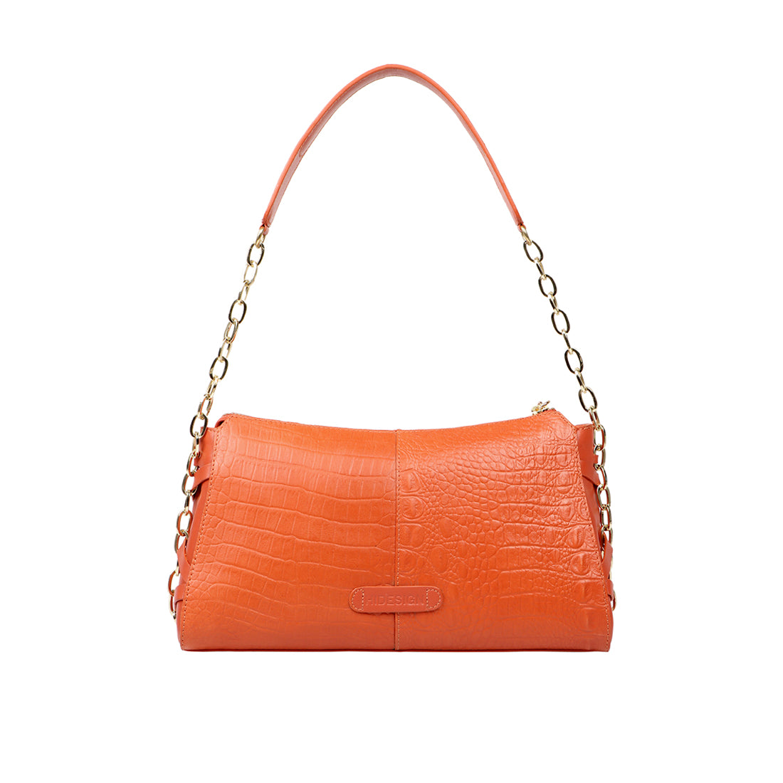 Buy Orange Charleston 03 Shoulder Bag Online  Hidesign