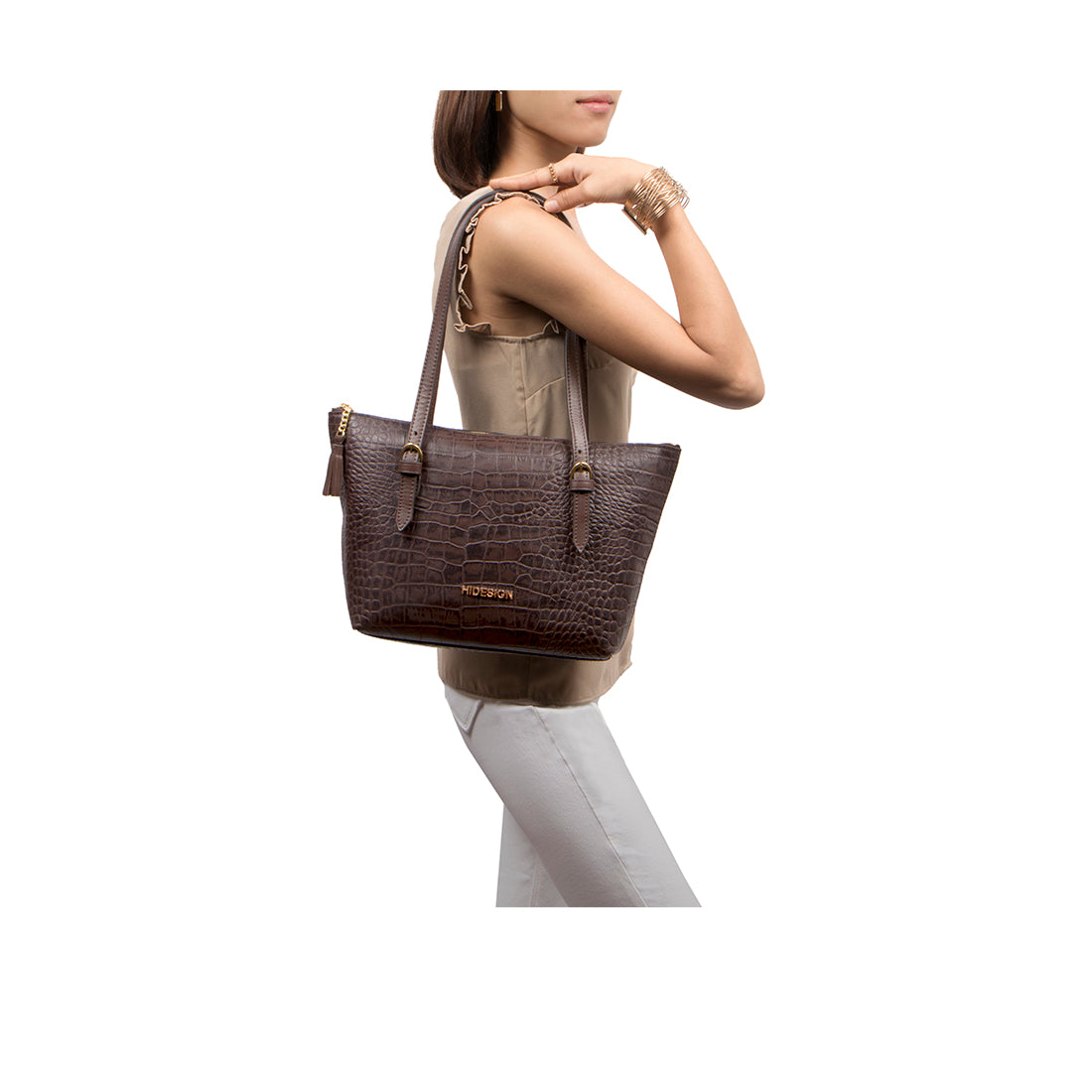 Scully H501 Hidesign Cognac Shoulder Bag Handbag