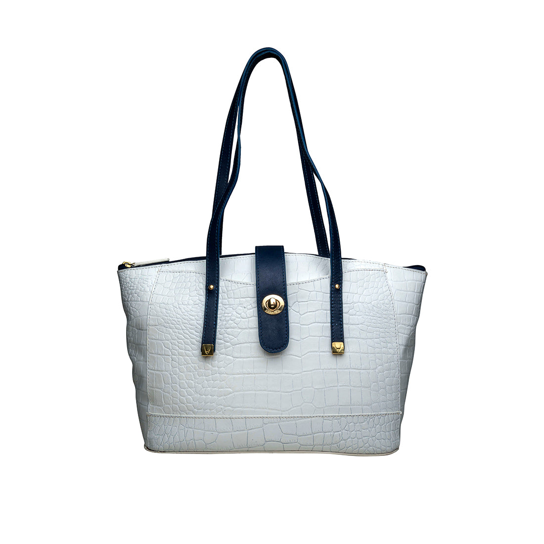 Buy Blue Jaxon Tote Bag Online - Hidesign