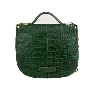 Buy Green Ee Elsa Satchel Online - Hidesign