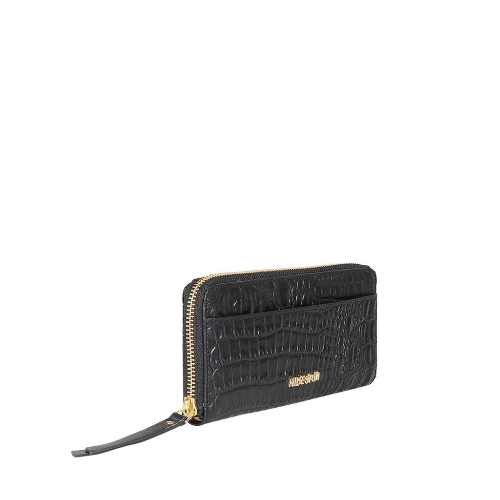 Buy Black Ee Maple W2-M Zip Around Wallet Online - Hidesign