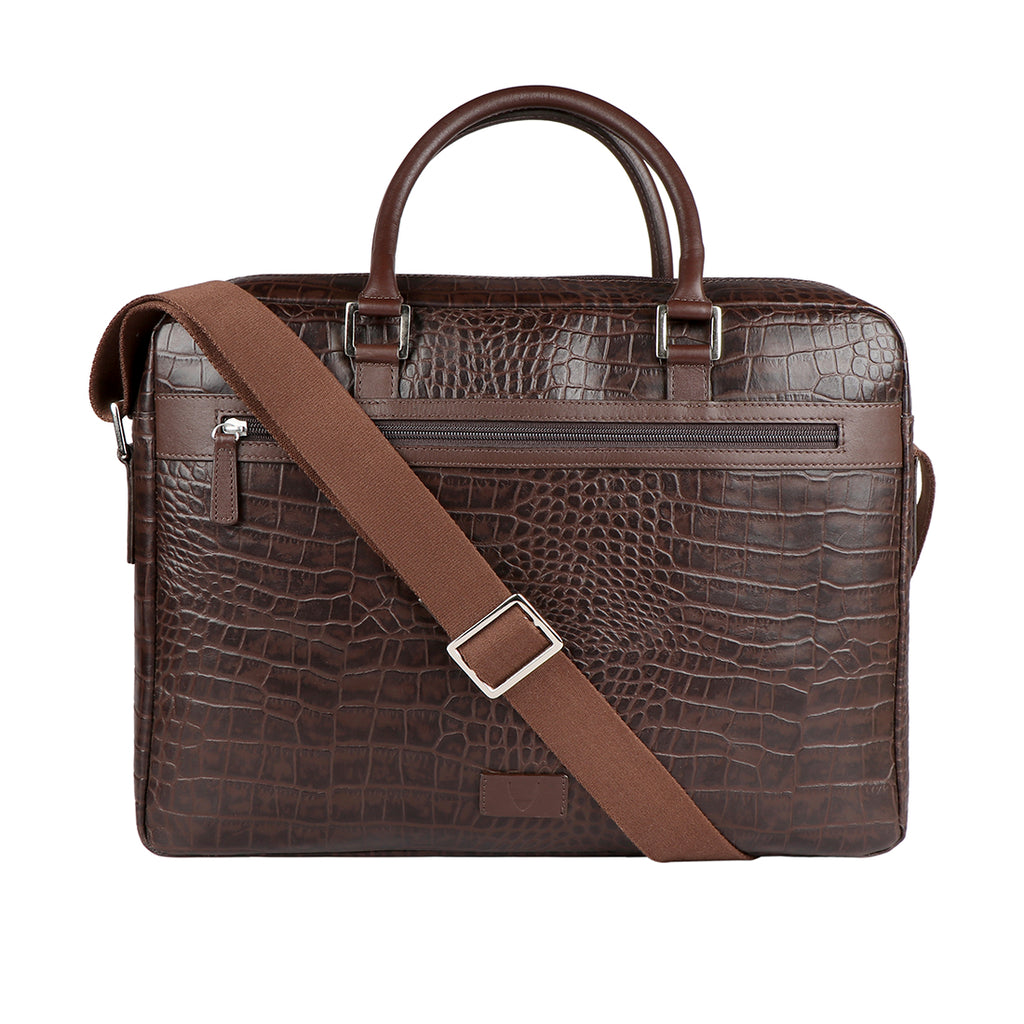 Buy Brown Ee Paulo 01 Briefcase Online - Hidesign