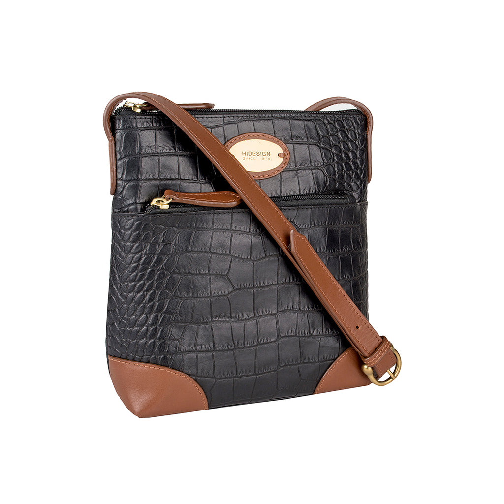 Buy Black 3 A.M 02 Sling Bag Online - Hidesign