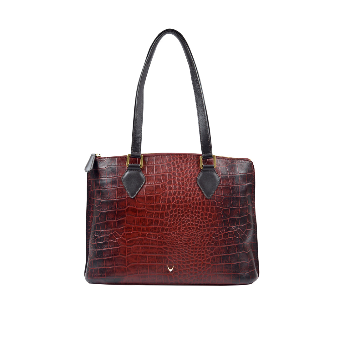 Hidesign Genuine Leather Medium Tote Bag For Women - Convertible Shoulder & Crossbody Bag With Multiple Pockets