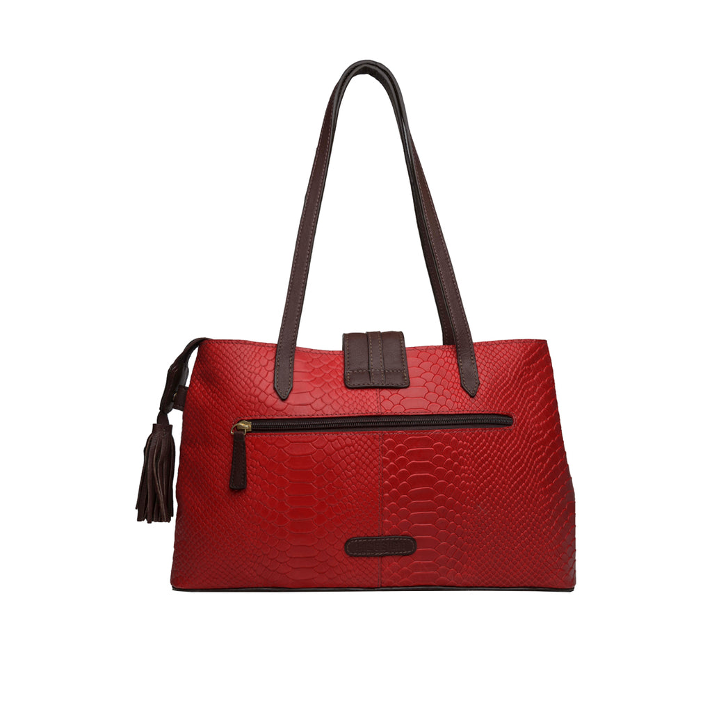 Buy Red 109 01 Tote Bag Online - Hidesign