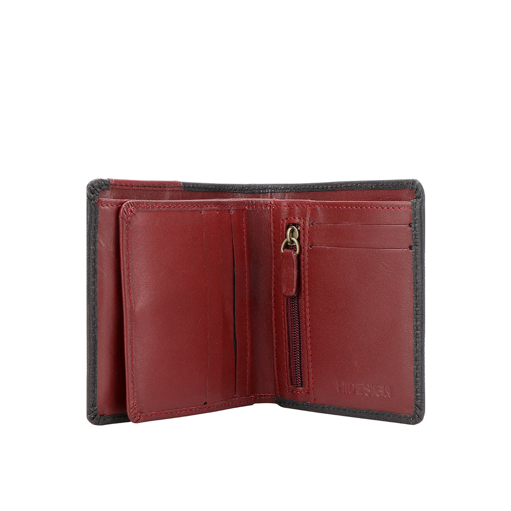 Uranus Red synthetic leather magnetic black