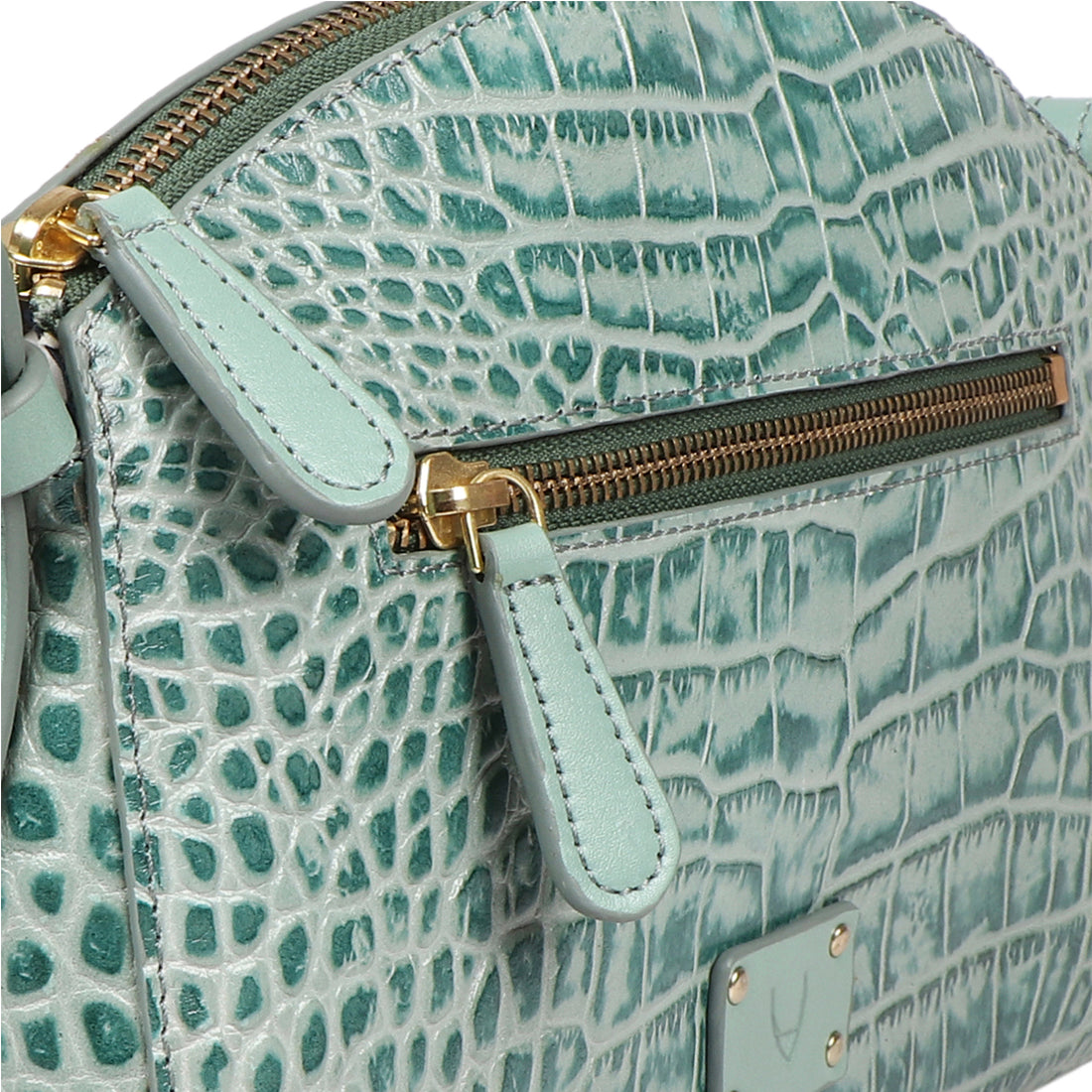 Buy HIDESIGN Ella 02 Zipper Closure Leather Womens Casual Sling Bag