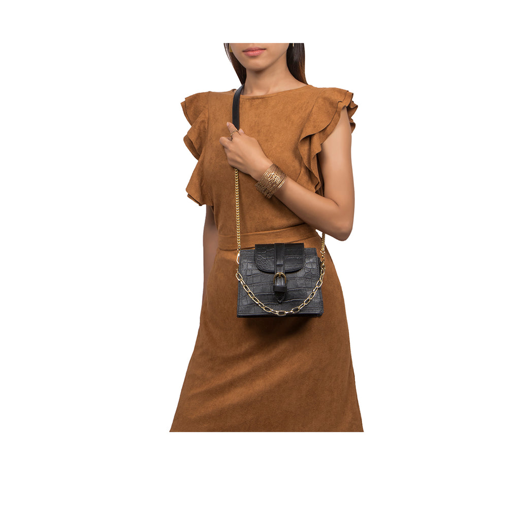 Buy Hidesign Women Mustard Sling Bag Online at Best Prices in