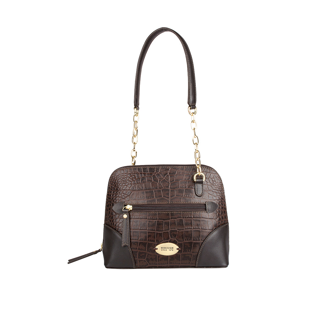 Buy Brown Fl Heidi Shoulder Bag Online - Hidesign