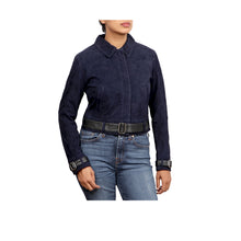Load image into Gallery viewer, GAL CROPPED BOMBER WOMENS JACKET
