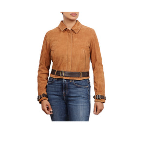GAL CROPPED BOMBER WOMENS JACKET