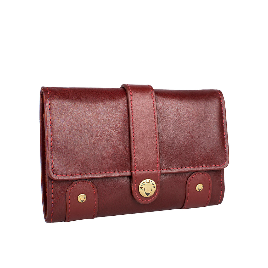 Buy Hidesign Orange Solid Bi-Fold Wallet for Women Online At Best Price @  Tata CLiQ