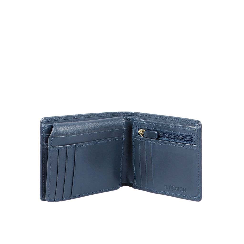 Buy Blue L107 N Bi-Fold Wallet Online - Hidesign