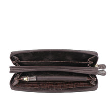 Load image into Gallery viewer, LILAC W1 SB DOUBLE ZIP AROUND WALLET
