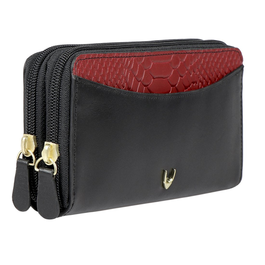 LILAC W1 DOUBLE ZIP AROUND WALLET