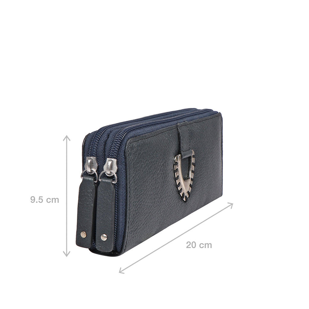 MENDOZA W5 DOUBLE ZIP AROUND WALLET