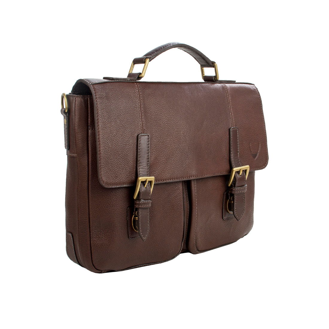 Buy Brown Merlin 02 Briefcase Online - Hidesign