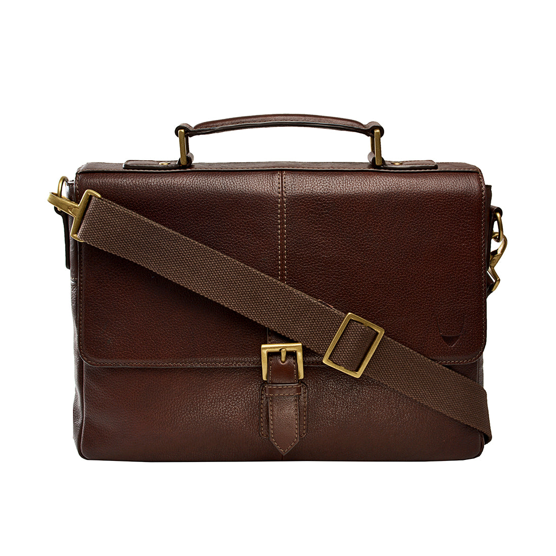 Buy Brown Merlin 03 Briefcase Online - Hidesign