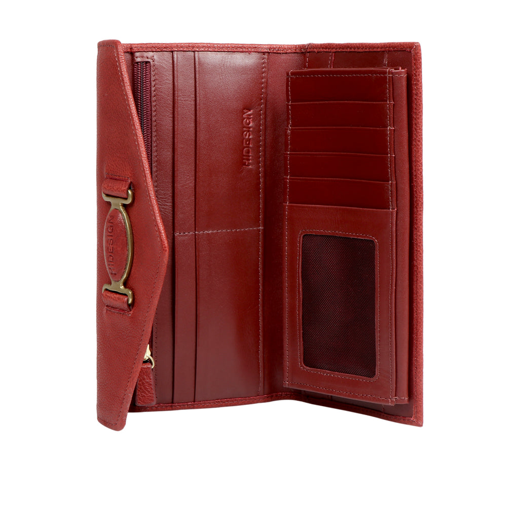 Buy Marsala Metal W2 Tri-Fold Wallet Online - Hidesign