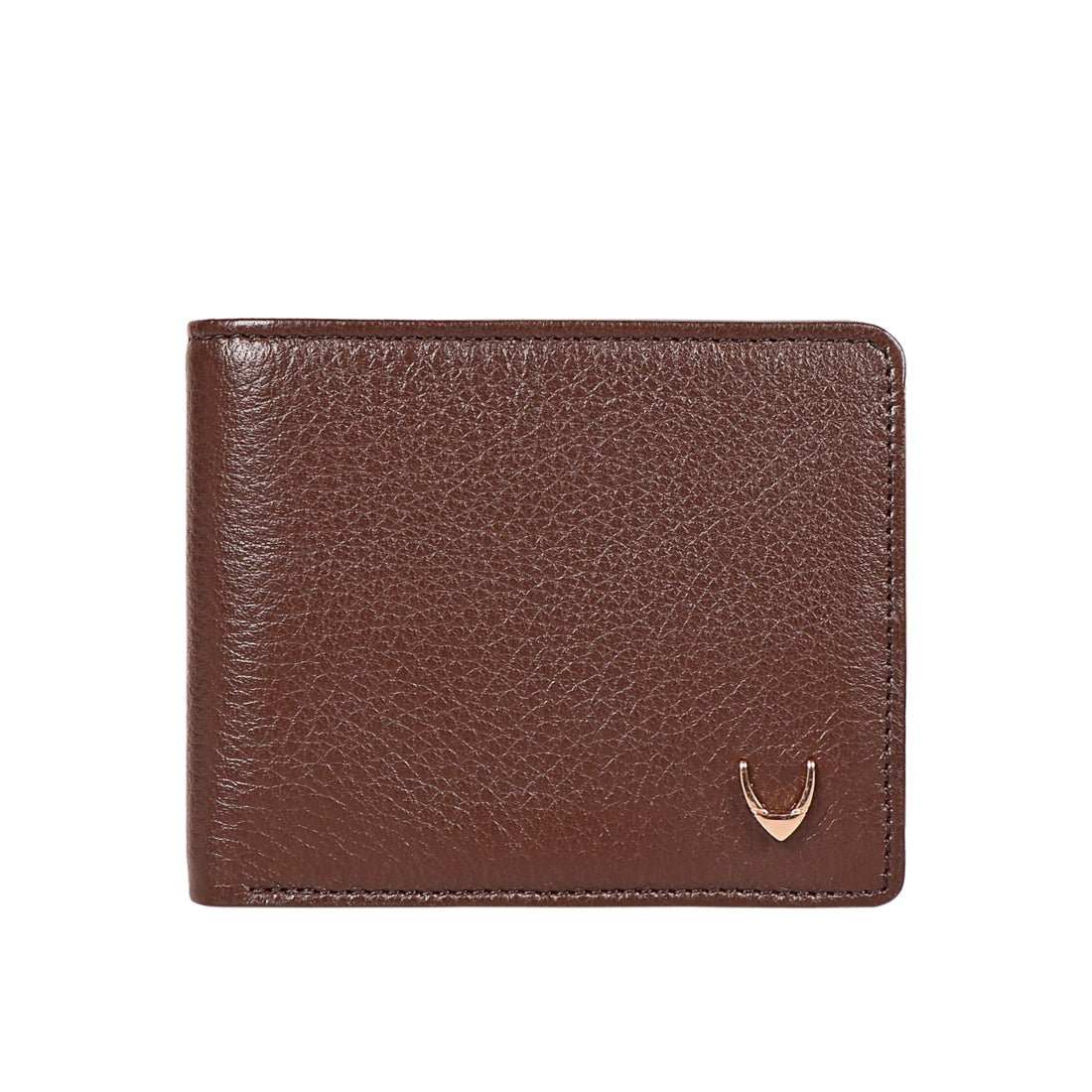 Louis Vuitton Dark Brown Leather Monogram Embossed Bifold Wallet