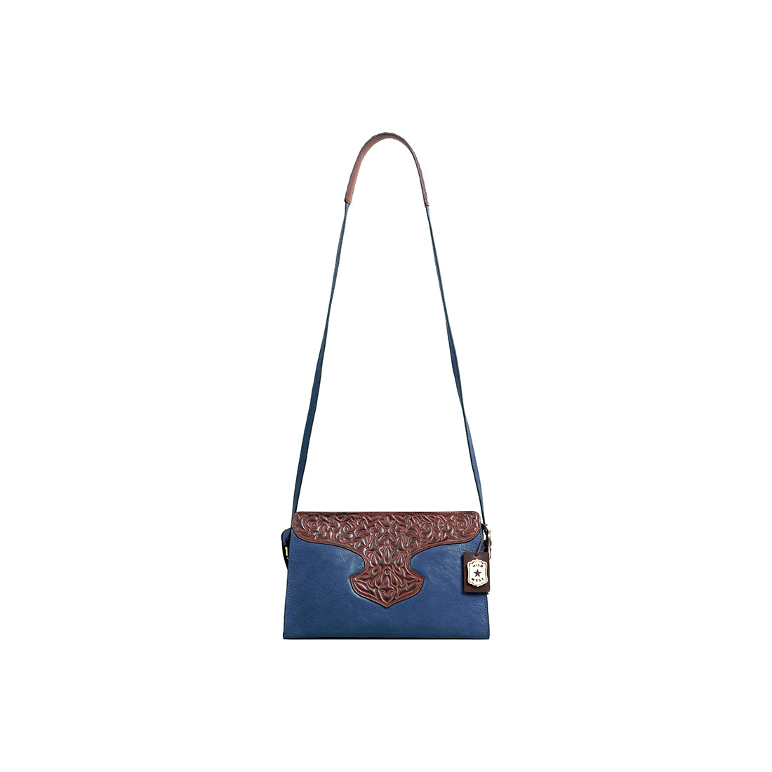 Buy Blue Ee Oprah 02 Sling Bag Online - Hidesign