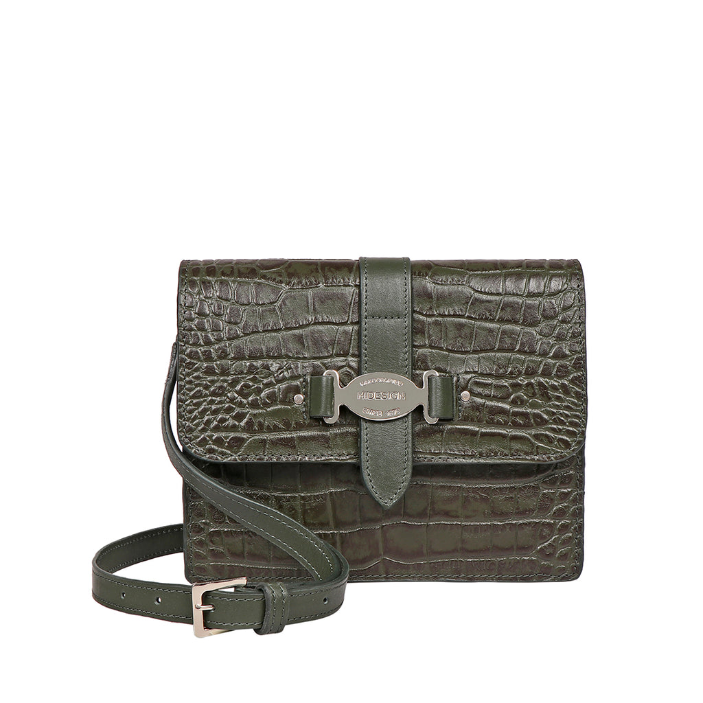 Buy Emerald Flirt 02 Sling Bag Online - Hidesign