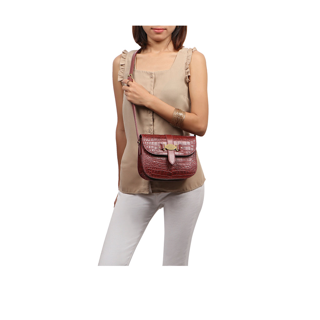 Buy Marsala Rosario 03 Sling Bag Online - Hidesign