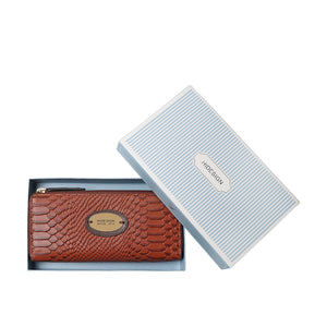 SAUTA FE W3 DOUBLE ZIP AROUND WALLET