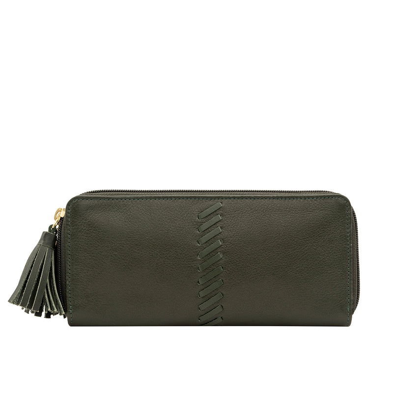 SEBBIE W2 DOUBLE ZIP AROUND WALLET