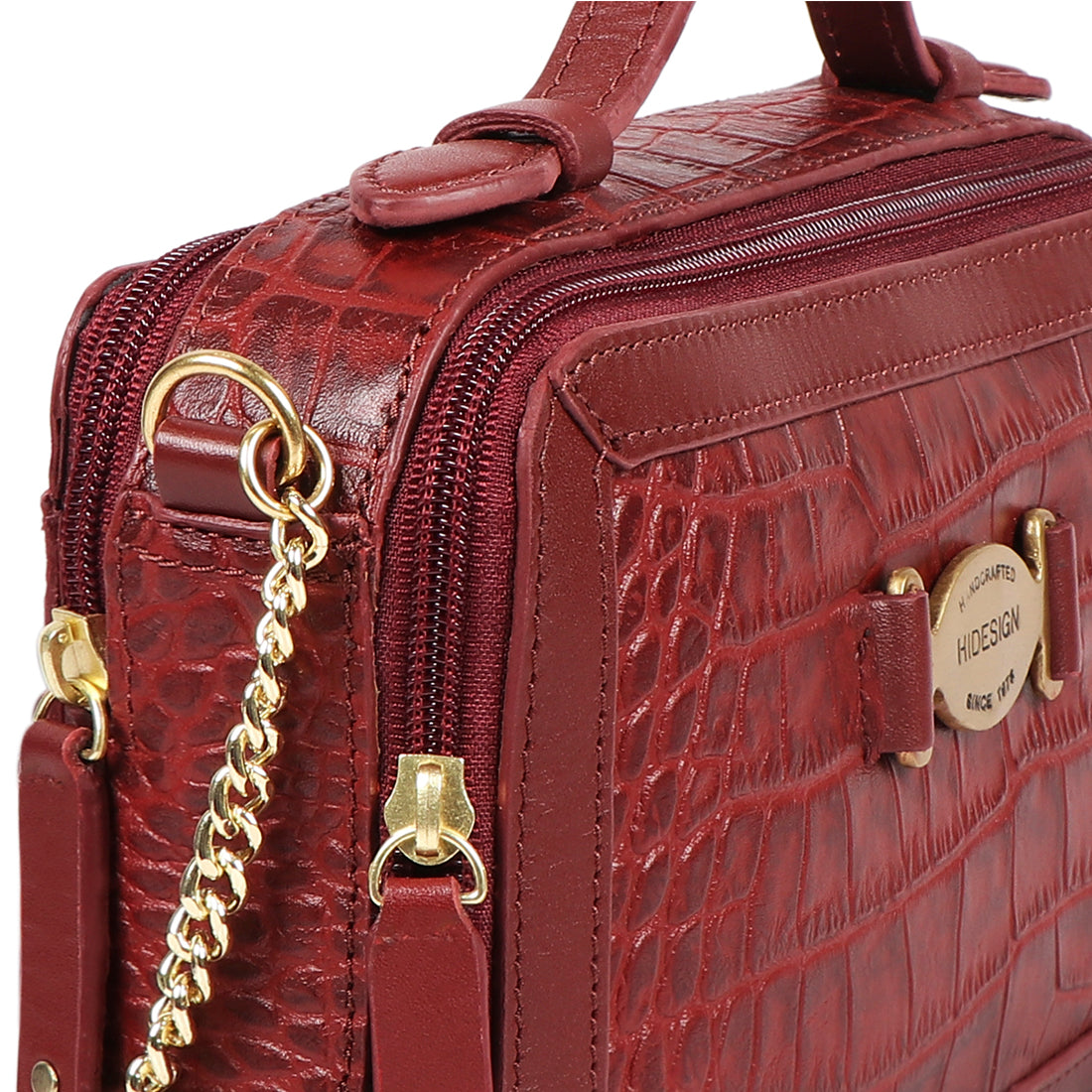 Buy Red Selena 05 Sling Bag Online - Hidesign