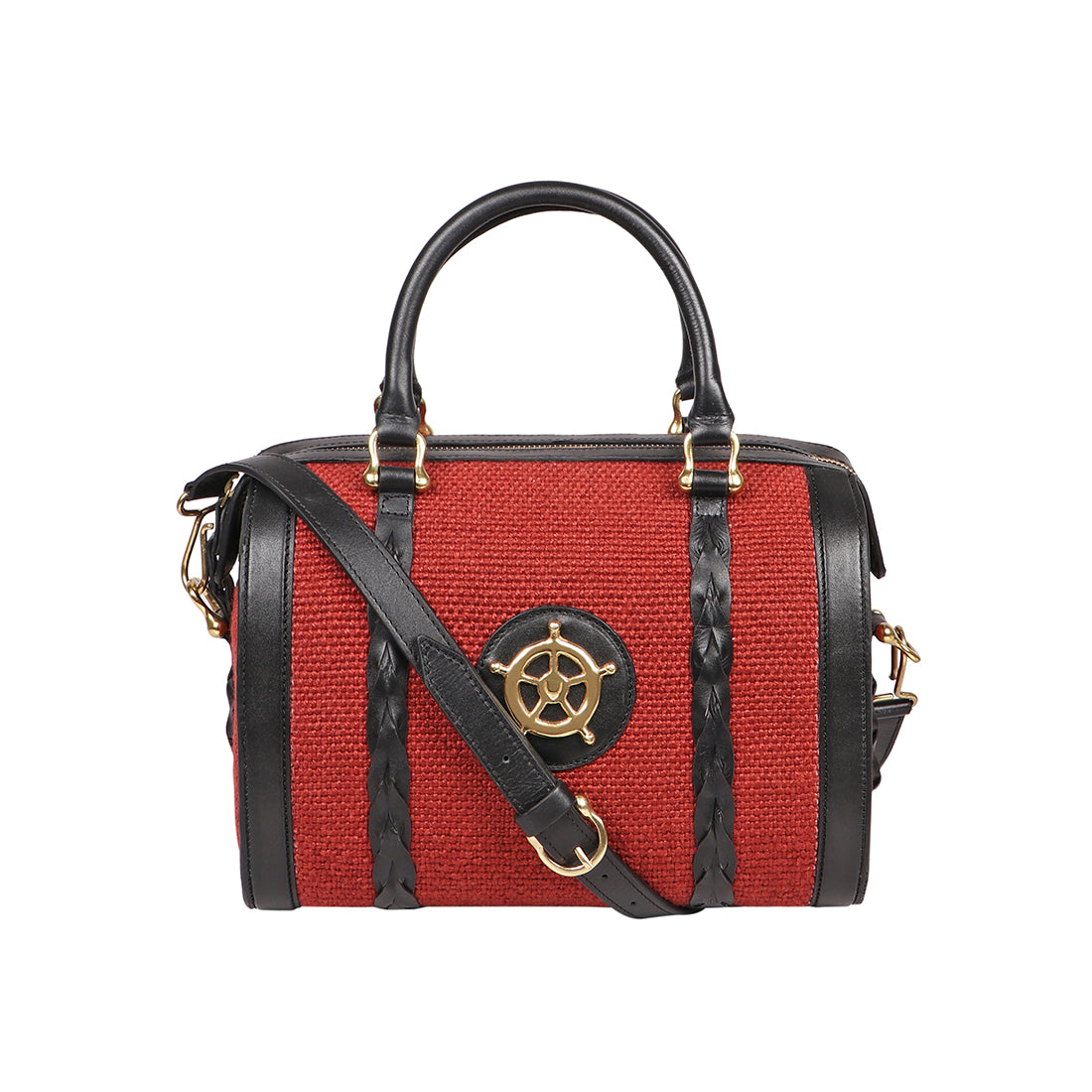 Buy Red Simon 01 Crossbody Online - Hidesign