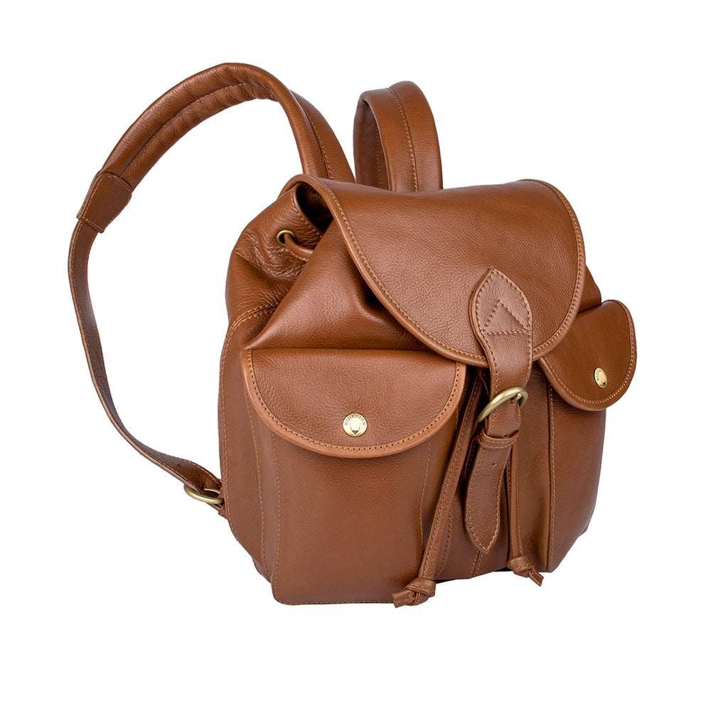 drawstring leather backpack men Buy Tan Small San Francisco Backpack Online