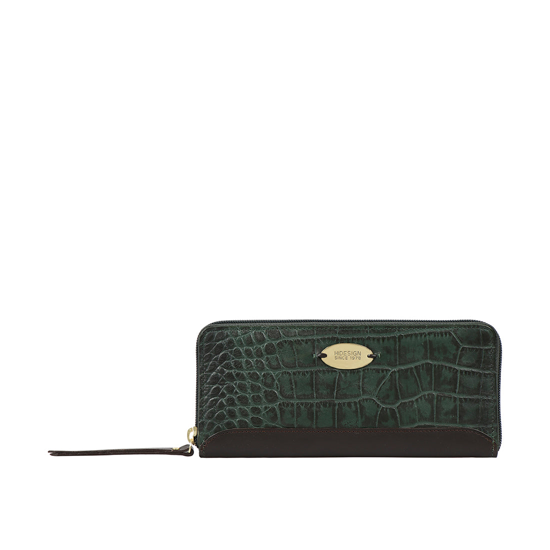 Buy Green Spruce W1 Zip Around Wallet Online - Hidesign