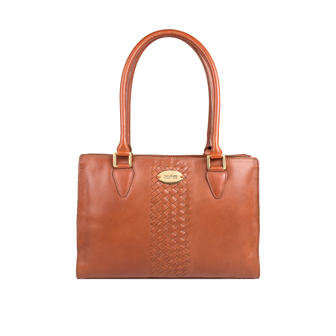 Buy Brown Treccia 01 Shoulder Bag Online Hidesign