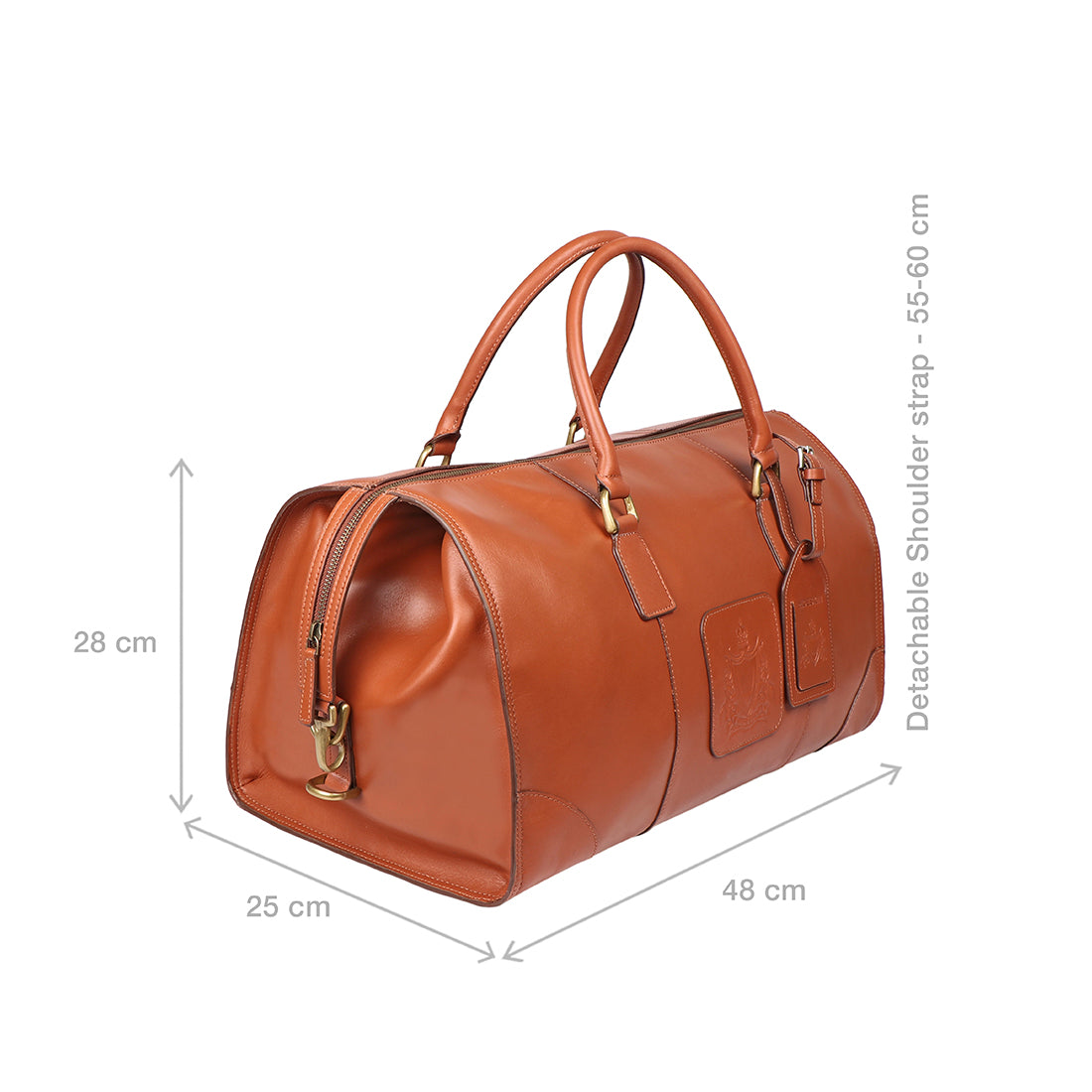 Buy KISH Leather Duffle Travel Bag with Detachable Shoulder Strap - XL, 20  inch Online at Best Prices in India - JioMart.